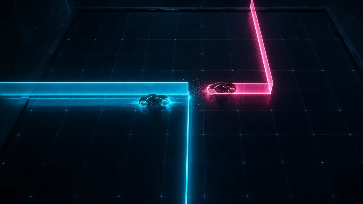 Light-Cycle game preview
